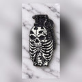 Cow Print Skull Grenade