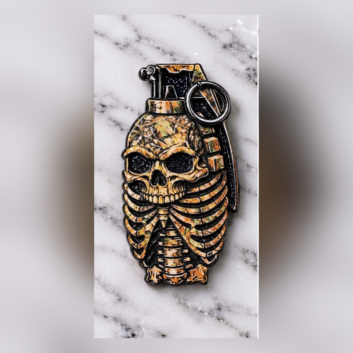 Real Tree Skull Grenade